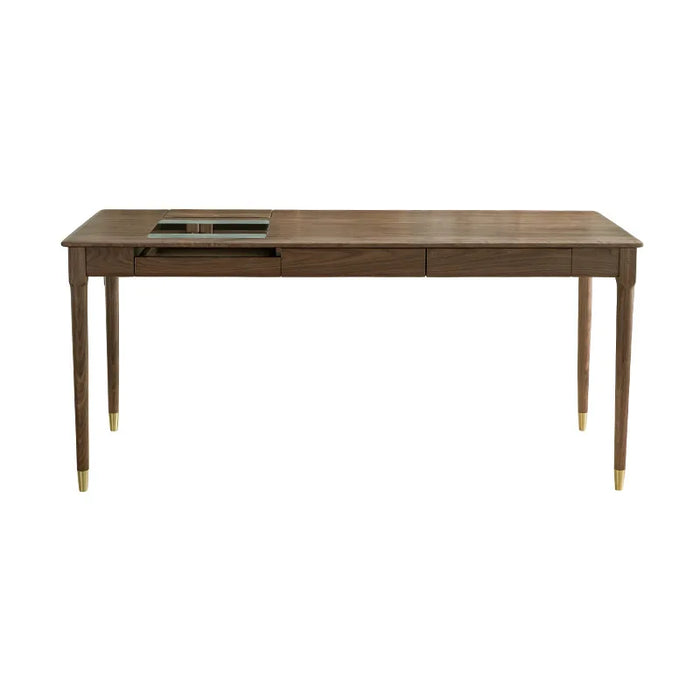 Nordic office table laptop stand computer desk modern oak wood solid wood desk study desk laptop desk laptop table  120*60*75cm