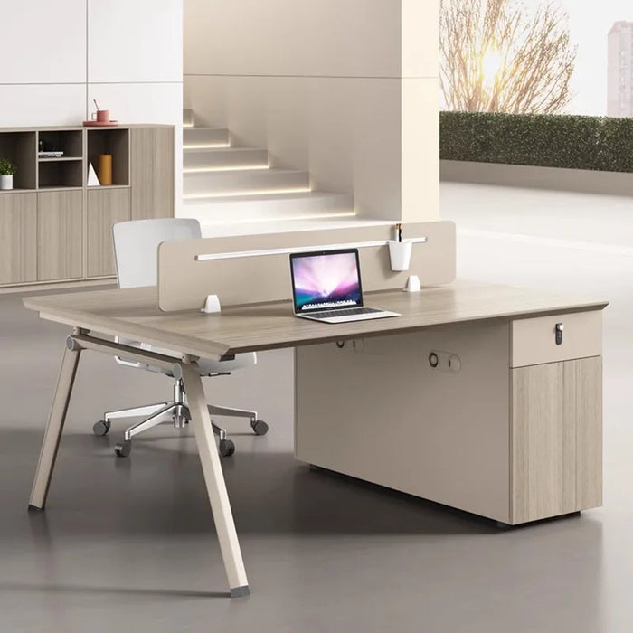 Corner Study Office Desk Drawers Computer Writing Modern Desktop Filing Office Desk Executive Scrivania Angolare Furniture HDH
