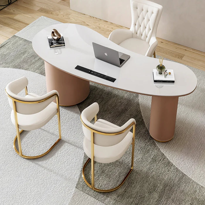 Gaming Vanity Office Desk Computer Study Reception Executive Storage Standing Desk Home Table Ordinateur Office Furniture