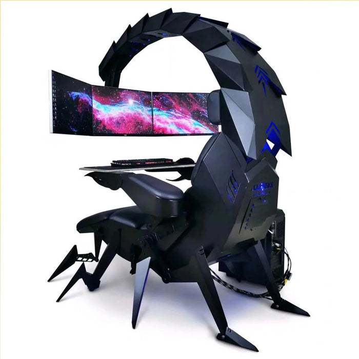 2024 New Design Custom LOGO Zero Gravity Scorpion Computer Cockpit Scorpion Gaming Chair