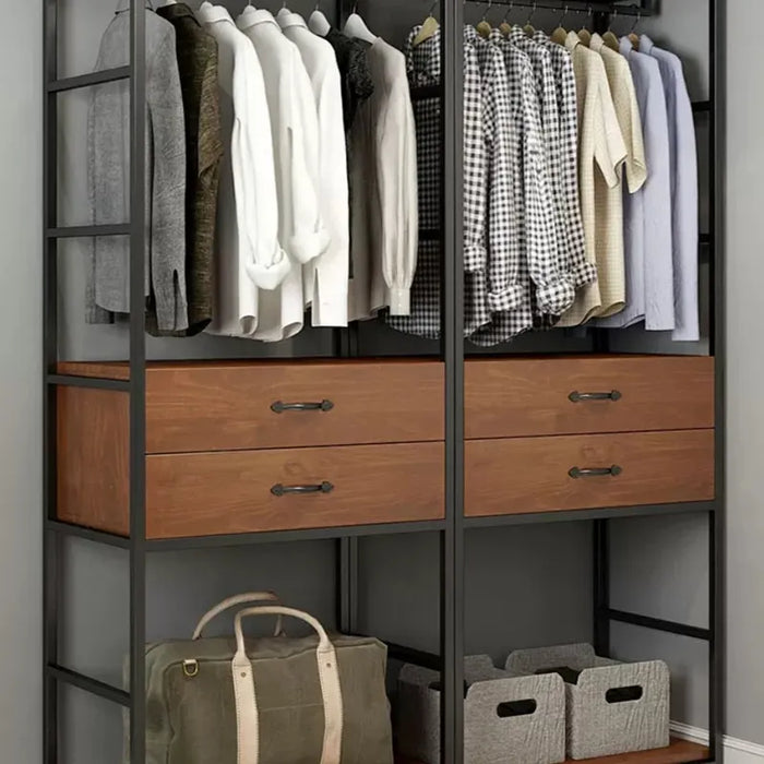 Pantry Cabinet Luxury Wardrobe Shoe Cabinet Baby Clothes Modular Wardrobe Open Drawer Ropero Armables Garden Furniture Sets SQC