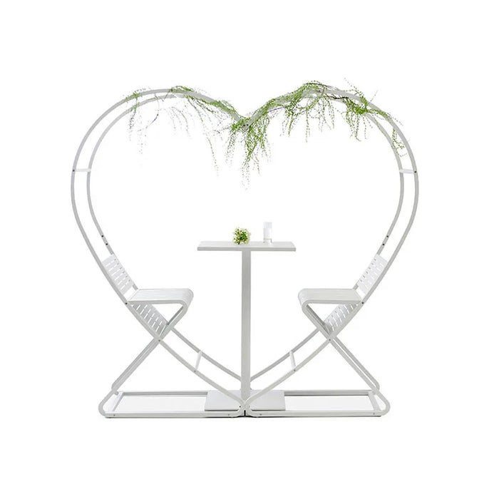 Outdoor furniture swing chair Bali Bird's Nest Outdoor Wedding dress shooting props attractions Love Bar tables and chairs