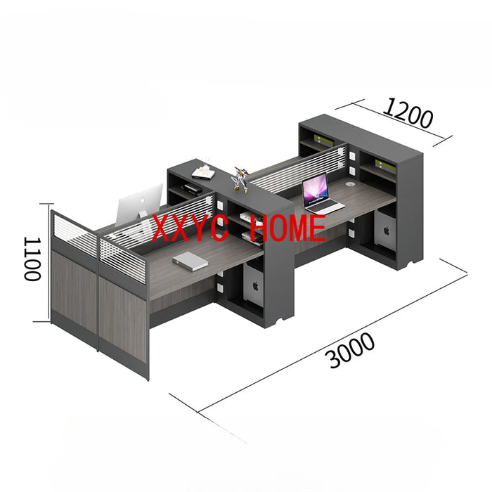 Executive Workbench Office Desk Combination Simplicity Modern Clerk Office Desk Storage Computer Escritorio Furniture QF50OD