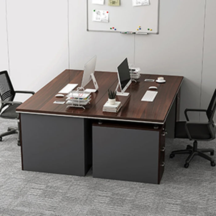Workbench Computer Office Desk Study Table Writing Work Desk Drawers Executive Luxury Escritorios De Oficina Luxury Furniture