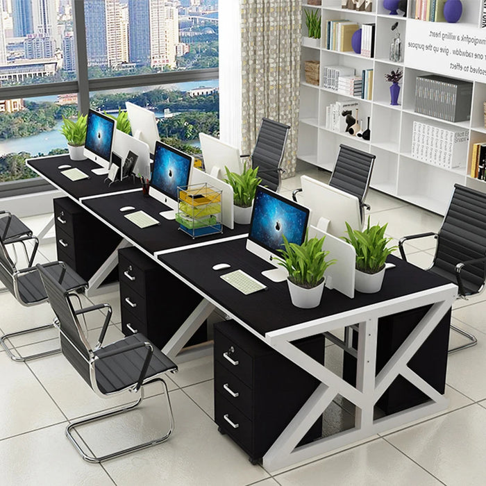 Vanity Storage Office Desk White Reception Laptop Setup Modern Executive Gaming Desk Conference Mesa Escritorio Office Furniture