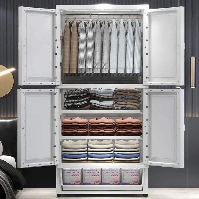 Drawer Cabinet White Wardrobe Storage Clothes Korean Style Wardrobe Stand Parfume Bag Szafy Do Sypialni Furniture For Bedroom
