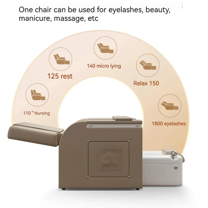 Luxury Salon Pedicure Chairs Massage Ear Cleaning Hairdresser Pedicure Chairs Nail Lounge Electric Poltrone Furniture MR50PC