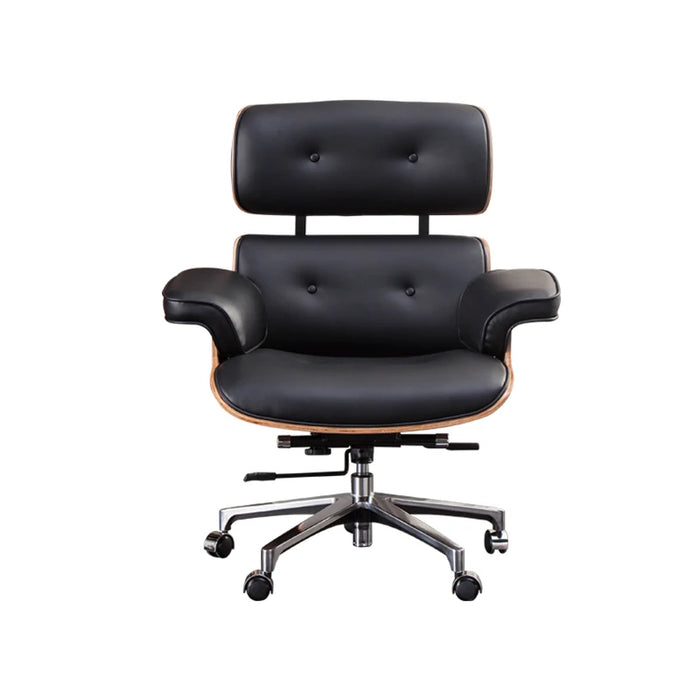 Leather Office Chair Gaming Vanity Bedroom Ergonomic Comfortable Office Chair Study Arm Sillas De Escritorio Room Furniture