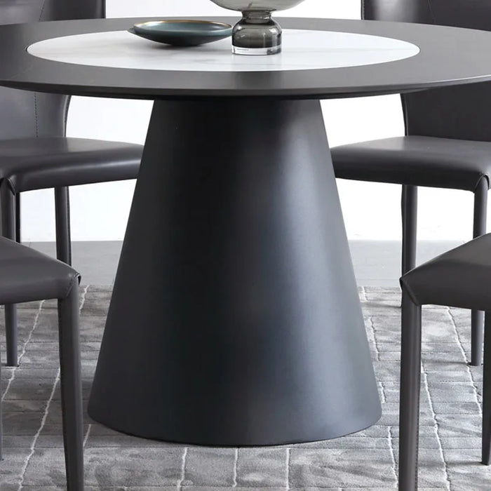 Round Mobile Dining Tables Modern Rustic Luxury Replica Makeup Center Dining Tables Console Mesas De Jantar Hotel Furniture HDH
