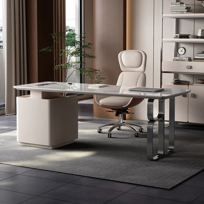 Italian Creative Desk Tables Minimalist Executive Studio Large Storage Office Desk Standing Mesa Escritorio House Furniture