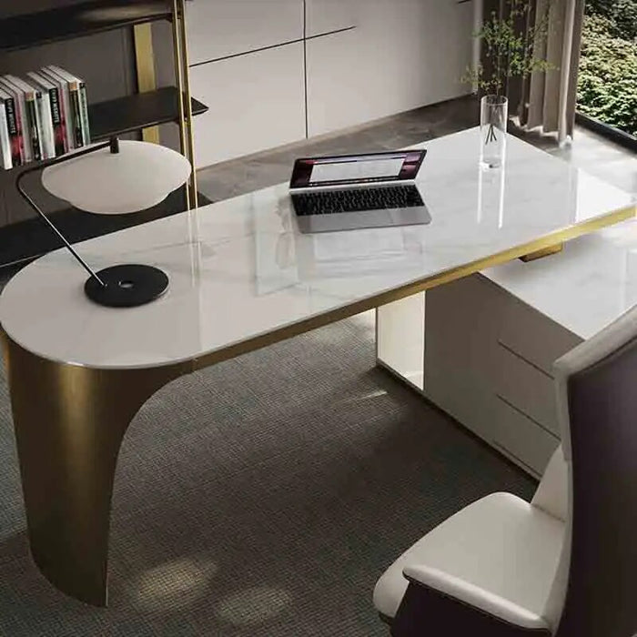 Conference Meeting Office Desks Modern Multifunctional Mobile Standing Office Desks Workstation White Scrivania Room Furnitures