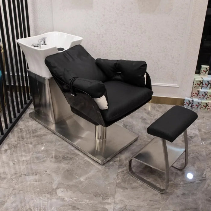 Hairdressing Shampoo Chair Wash Hair Salon Relaxing Shampoo Chair Basin Hairstylist Massage Mobile Relaxing Stoelensalon Chair