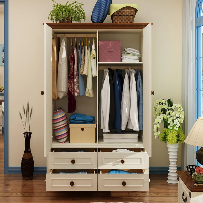 Tall Apartment Wardrobes Display Clothing Rack Modern Kids Room Storage Cabinets Wooden Craft Armario De Ropa Furniture Bedroom