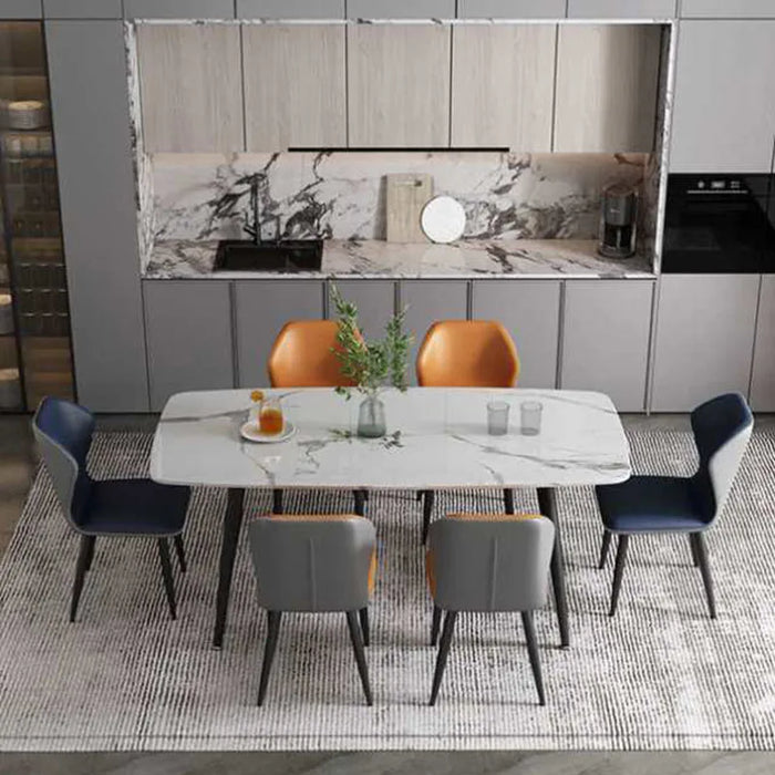 Luxury Waterproof Dining Table Onement Nordic Free Shipping Kitchen Dining Table Legs 75cm Balcony Esstische Home Furniture