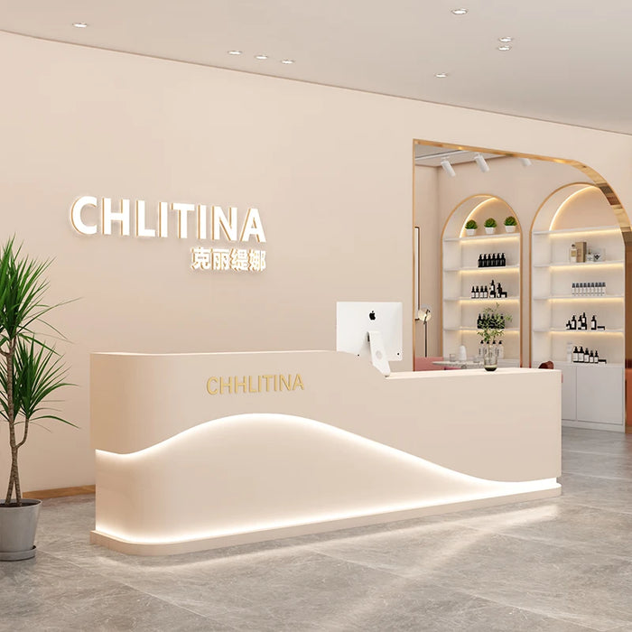 Lectern Reception Desks Shop Vanity Coffee Counter Cashier Study Podium Reception Desks Front Escritorio Oficina Bar Furniture