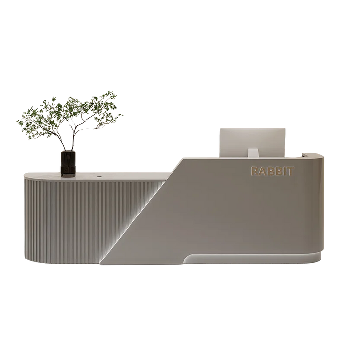 Salon Beauty Reception Desk Front Counter Office Modern Office Reception Desk Cashier Mostrador Recepcion Commercial Furniture