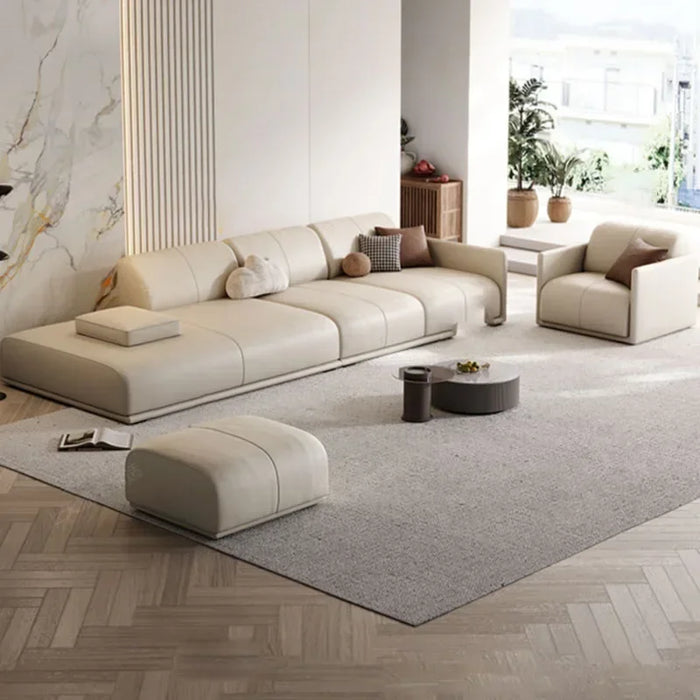 Leather Bedroom Living Room Sofas Luxury Nordic Lazy Sectional Living Room Sofas Floor Seating Room Divano Letto Furniture Fg26
