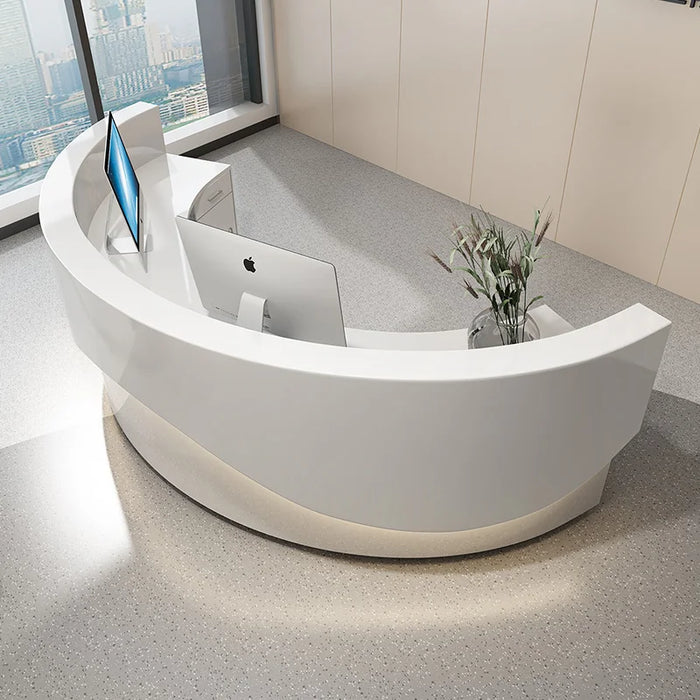 Counter Register Reception Desks Luxury Executive Modern White Reception Desks Closet Escritorios De Oficina Salon Furniture