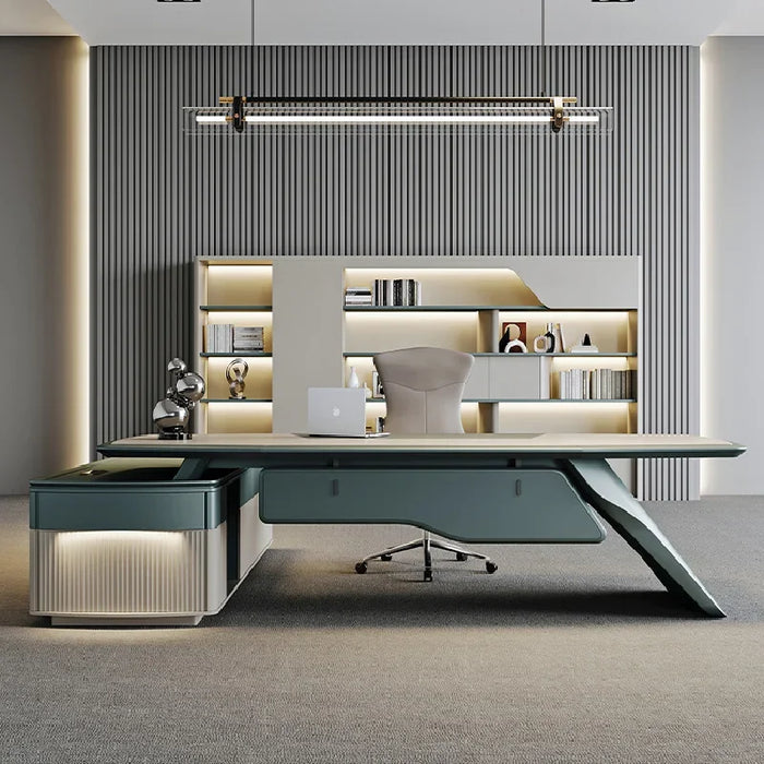 Computer Drawers Office Desk Conference L Shaped Executive Organizer Office Desk Computer Mesa Escritorio Office Furniture