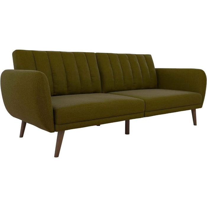 Convertible Sofa Living Room Sofas Free Shipping Sofa Futon - Premium Upholstery and Wooden Legs Bed Furniture Home