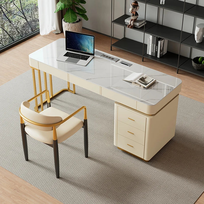 Manicure Writing Office Desks Executive Study Gaming Computer Office Desks Reception Work Tablo Tavolo Office Furniture WN50OD