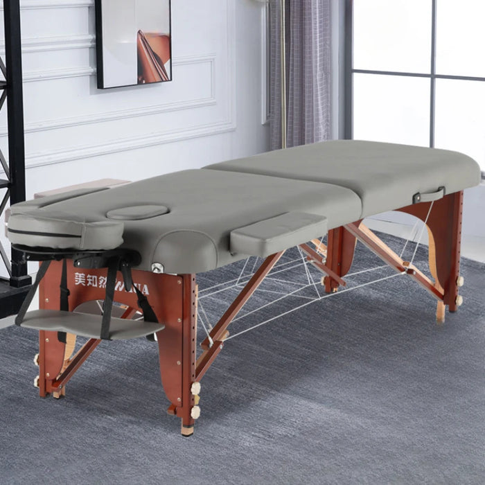 Stretchers Folding Massage Bed Beauty Portable Spa Cosmetic Massage Bed Eyelashes Professional Camilla Salon Furniture LJ50MB