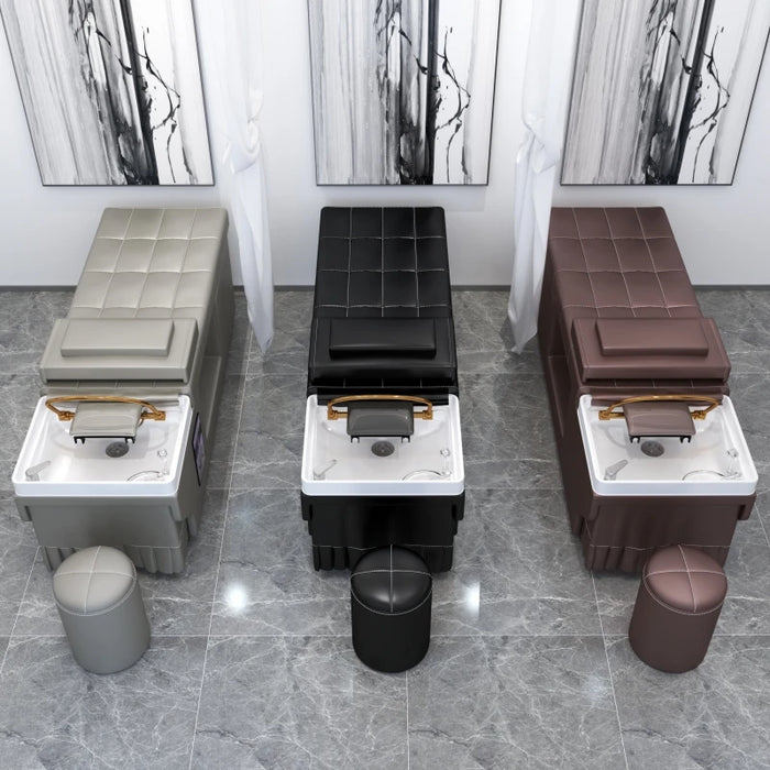 Professional Hairdressing Chairs Shampoo Massage Hair Washing Chair Beauty Shaving Sedia Per Shampoo Hairsalon Furniture CY50XT