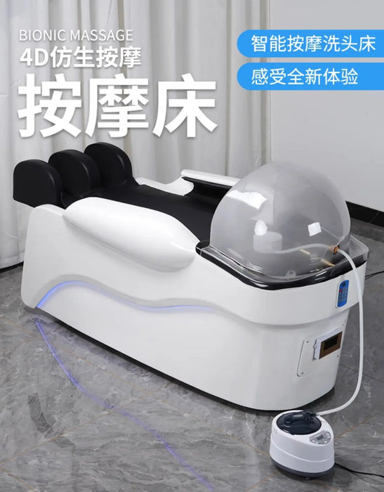 Electric Massage Shampoo Bed Hair Therapy Luxury Beauty Salon Chair Head Spa Washbasin Lavacabezas Beauty