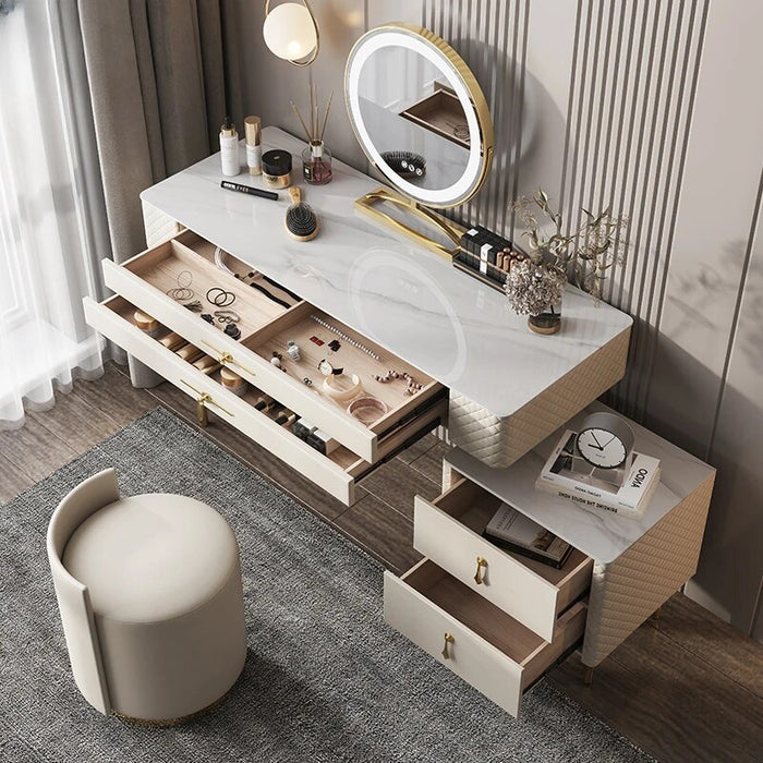 Makeup Toilet Dressing Table Comfortable Bedroom Console Organizer Dressing Table Mirror Comodas Con Cajones Salon Furniture
