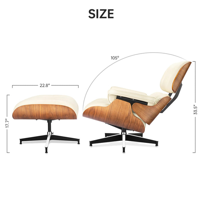 Lounge Home Leather Living Room Chair Creative Nordic Lounge Sofa Chair Seat with Stool Chair Living Room Furniture