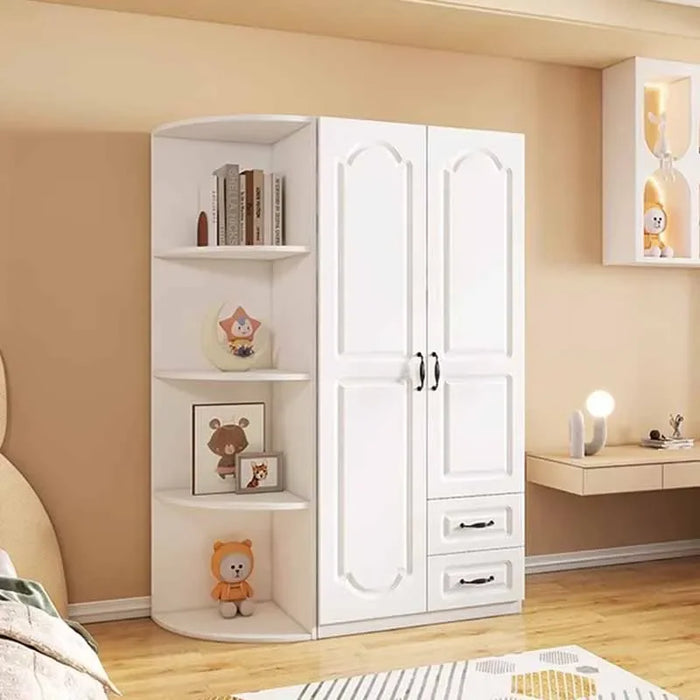 Modern Bedroom Wardrobe Nordic Cube Clothing Organizer Korean Style Wooden Wardrobe Minimalist Summer Ropero Trendy Furniture