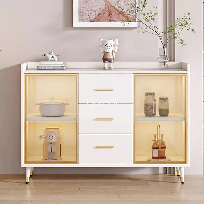 Multifunctional Large Side Cabinet Showcase Luxury Nordic Modern Cabinet Display Space Saving Muebles De Cocina Home Furniture
