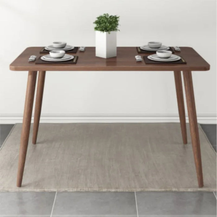Kanbani Nordic Style Furniture Dining Table Home Economical Modern Minimalist Dining Table And Chair Set Free Shipping