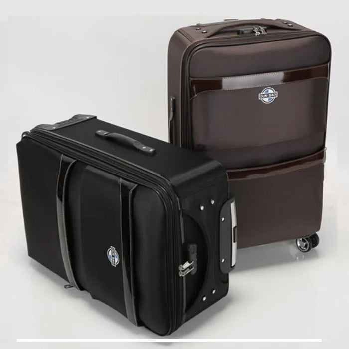 20"22"24"26" Travel Carry-on Soft Wheeled Fabric Suitcase Oxford Cloth Trolley Rolling Luggage Bag Boarding Case Free Shipping