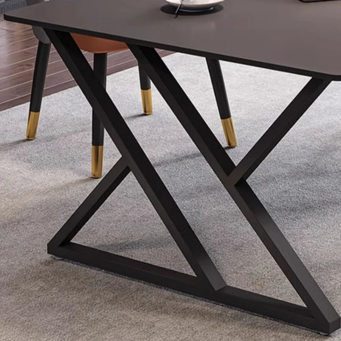 Study Simplicity Work Desk Boss Single Office Executive Modern Desk Reception Modern Escritorio Ordenador Work Furniture HD50WD