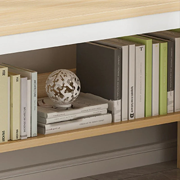 Drawers Bedroom Office Desk Study Standing Writing Storage Computer Desks Standing Supplies Mesa De Computador Modern Furniture
