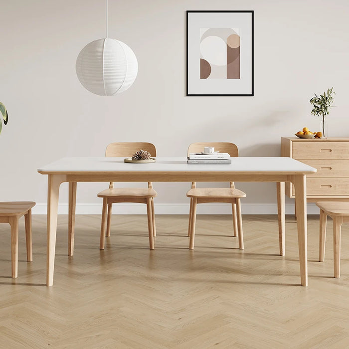 Nordic Square Dining Table Replica Modern Hotel Ving Room Ustic Coffee Dining Table Center Mesas De Comedor Luxury Furniture HDH