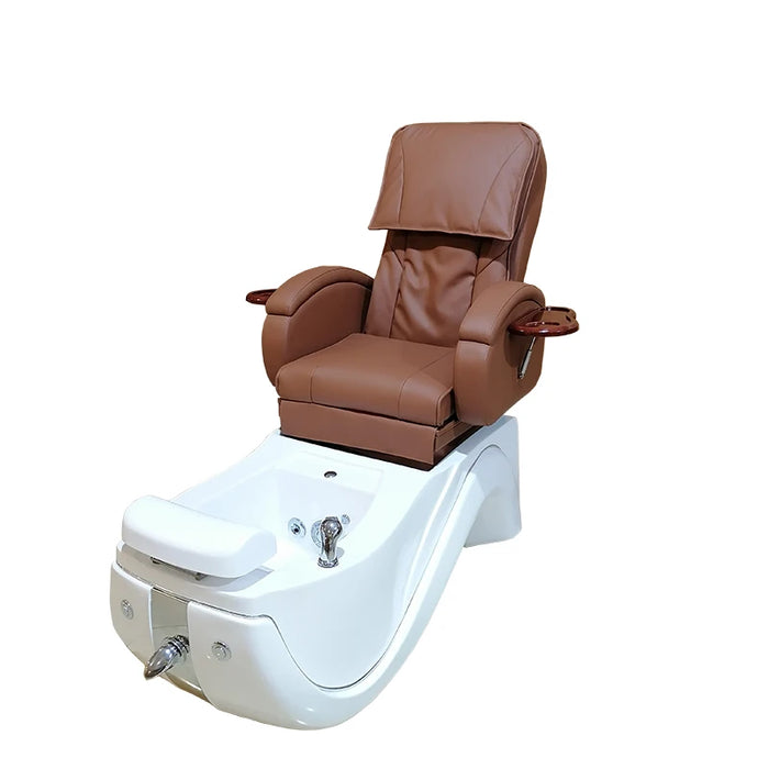 Reclining Manicure Pedicure Chairs Nail Salon Station Luxury Foot Spa Chair Electric Massage Spa Pedicure Chair