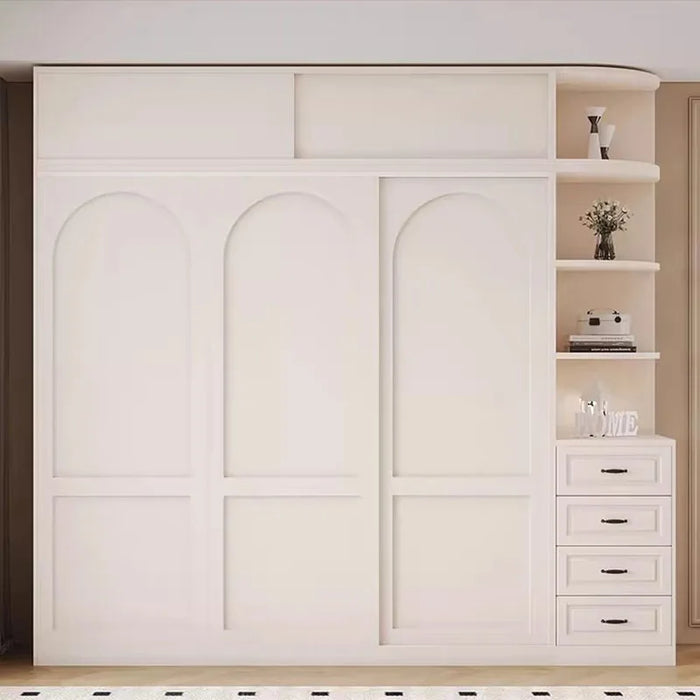 Bedroom Organizers Wardrobe Sliding Storage Hangers Divider Clothes Wardrobe Display Armoires De Vetement Home Furniture HDH