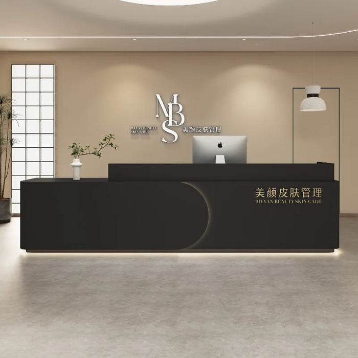 Office Counter Reception Desks Store Salon Front Luxury Gym Podium Table Reception Desks Mobile Bar Scrivania Ufficio Furniture