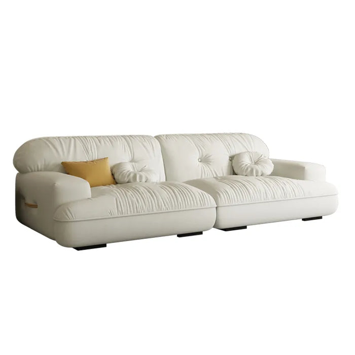 Italian L-Shape Modular Sectional Sofas White Chaise sectional couch sofa indoor Living Room velvet Sofa set