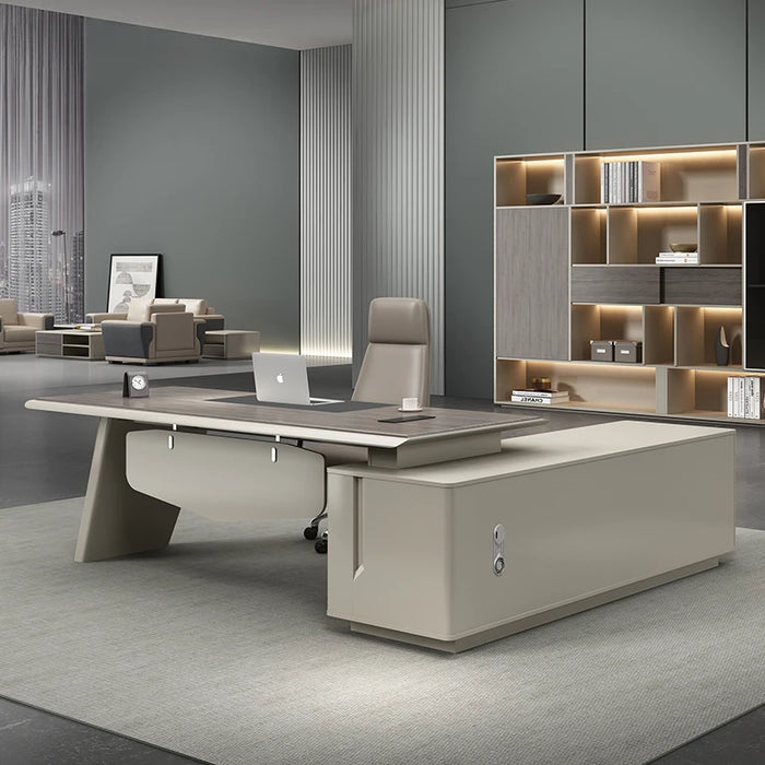 Computer Reception Office Desk Workstation Drawers Standing Writing Office Desk Executive Table Ordinateur Home Furniture