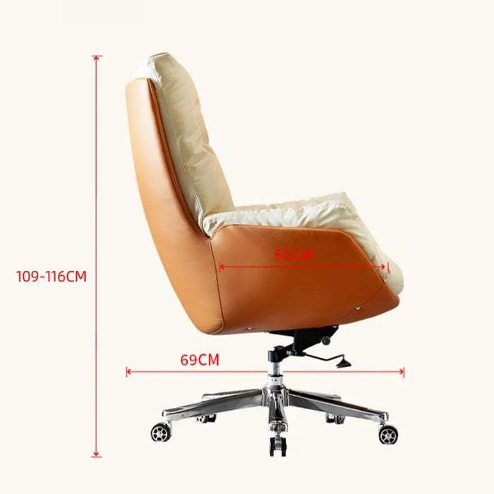 Arm Ergonomic Office Chair Computer Swivel Comfy Boss Living Room Office Chair Gaming Conference Sillon Oficina Furniture SR50OC