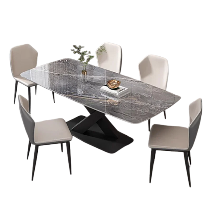 Luxury Art Dining Table Rectangle Nordic Modern Minimalist Design Dining Table Living Room Mesa De Comedor Home Furniture
