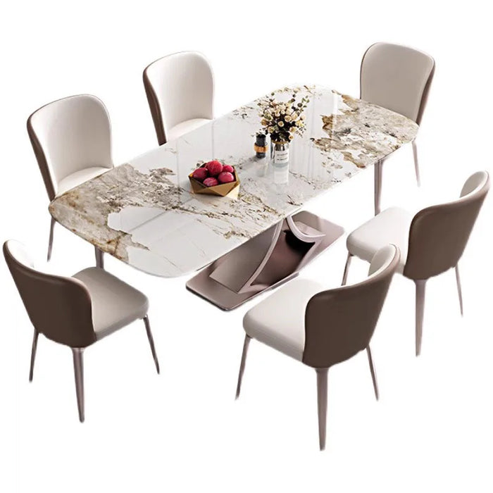 Square Hotel Dining Tables Luxury Living Room Nordic Modern Rustic Dressing Dining Tables Study Muebles De Cocina Furniture HDH