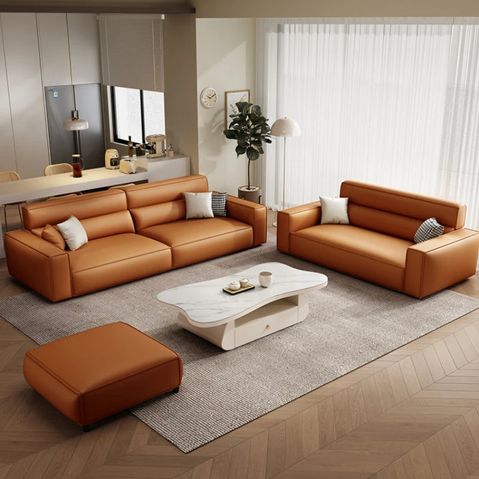 Nordic Recliner Living Room Sofa Luxury Modern Stretch Waterproof Living Room Sofa Scratch Protector Divani Soggiorno Furniture