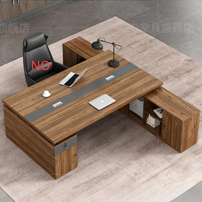 Double Person Employee Office Desks Simplicity Boss Modern Combination Office Desks Finance Manager Escritorios Furniture QF50OD