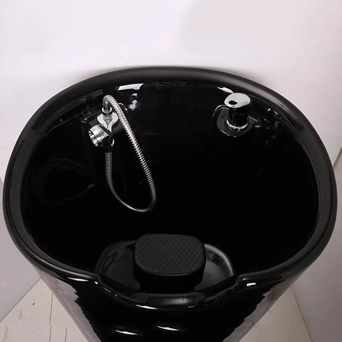 Relaxing Shampoo Chair Wash Hair Salon Spa Luxury Washing Hair Bed Shampoo Chair Reclining Relaxing Mobile Cadeiras Salon Chair