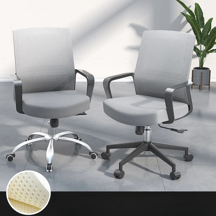 Wheels Ergonomic Relax Office Chair Back Rest Black Cheap Modern Office Chair Comfy Meditation Cadeira De Escritorio Furniture