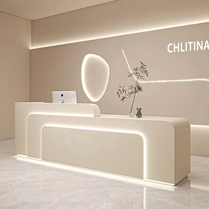 Cashier Reception Desk Beauty Salon Cash Register Table Modern Futuristic Desk Commercial Cocktail Bar Counter Muebles Furniture